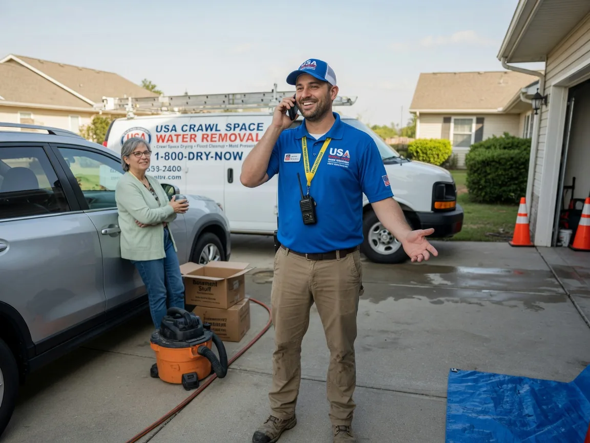 Crawl Space Water Removal Cofield, NC FAQs